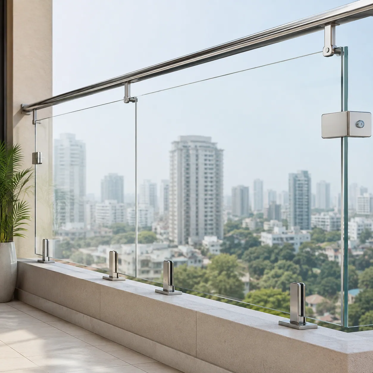 Balcony Glass Replacement  repairs & installations by Fabrockers in Bengaluru