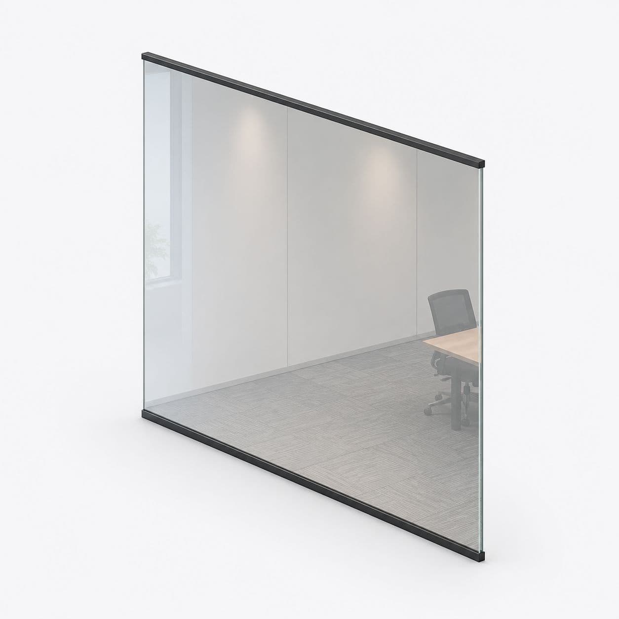 Fixed Glass Partition Wall