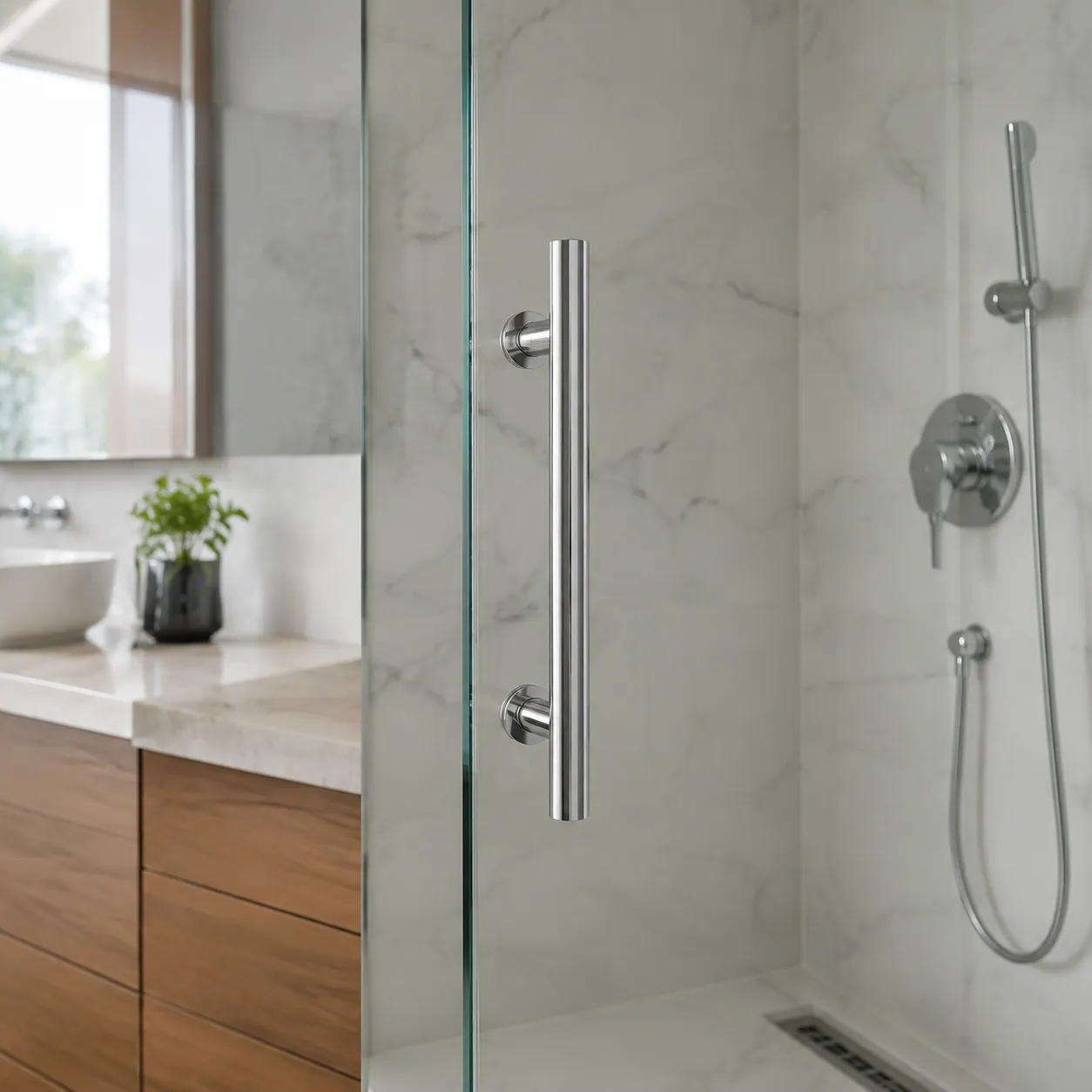 Shower Door Handle Replacement repairs & installations by Fabrockers in Bengaluru