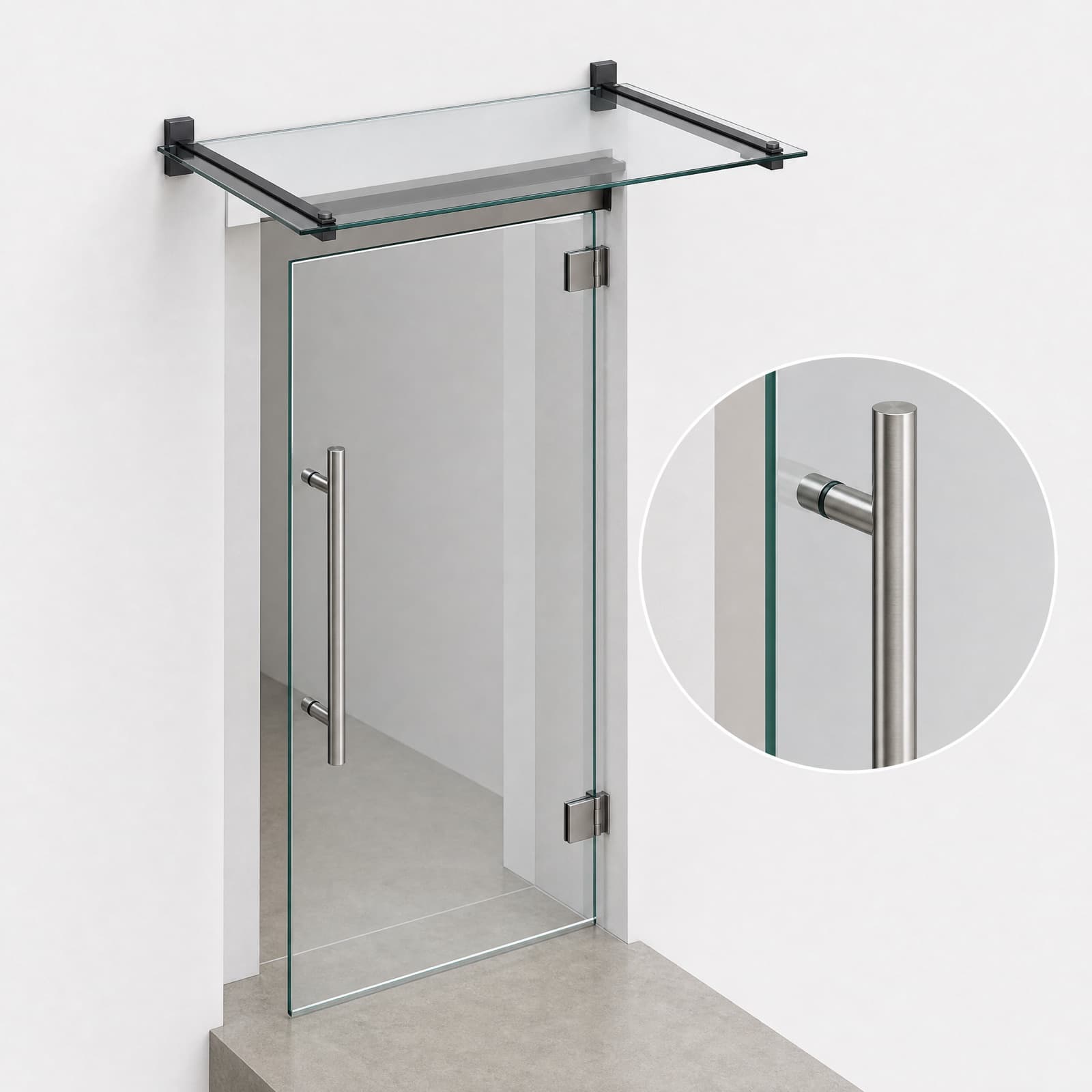 Glass Door Handle Replacement